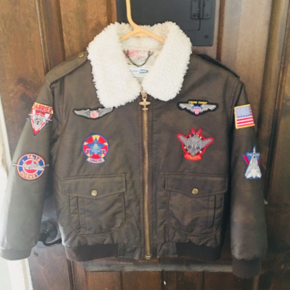 Flight line bomber jacket. Boy’s 10/12.